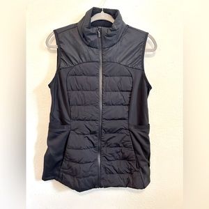 Black Lululemon Down For It All Vest